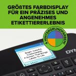 DYMO LabelManager Executive 640 CB tragbarer Etikettendrucker | Kompaktes Beschriftungsgerät mit QWERTZ Tastatur | Bluetooth- und USB-Konnektivität | Kompatibel mit D1 Etiketten