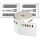 DYMO Original LabelWriter Etiketten für Lagerbewegungen | 54 mm x 70 mm | Farbcodierte Etiketten für die Vorratsrotation in der Großküche an | 400 Etiketten | für LabelWriter-Beschriftungsgerät