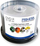 PRIMERA DVD-R Inkjet Gloss 50er Spindel Watershield