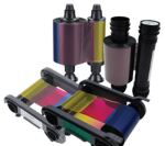 Evolis YMCKO Farbband 300 Seiten Schwarz, Cyan, Grau,...