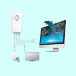 TP-Link AV1300-Gigabit-Powerline-Adapter KIT mit Steckdose