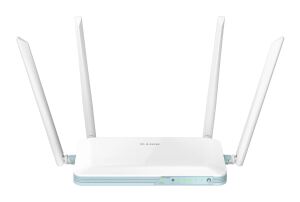 D-Link EAGLE PRO AI WLAN-Router Schnelles Ethernet Einzelband (2,4GHz) 4G Weiß