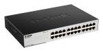 D-Link GO-SW-24G Unmanaged L2 Gigabit Ethernet (10/100/1000) 1U Schwarz