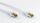 Goobay RJ45 Patchkabel CAT 6A S/FTP (PiMF), 500 MHz mit CAT 7 Rohkabel, weiß, 15m