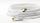 Goobay RJ45 Patchkabel CAT 6A S/FTP (PiMF), 500 MHz mit CAT 7 Rohkabel, weiß, 15m