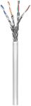 Verlegekabel CAT6 100m  S/FTP Installationskabel, starr,...