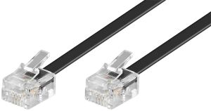 Goobay 50318 Telefonkabel 6 m Schwarz