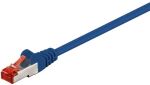 Patch-Kabel CAT6 50,0m blau    S/FTP 2xRJ45, LSOH, CU