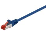 Goobay 95502 Netzwerkkabel Blau 3 m Cat6 S/FTP (S-STP)