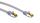 Goobay RJ45 Patchkabel CAT 6A S/FTP (PiMF), 500 MHz mit CAT 7 Rohkabel, Grau, 2m