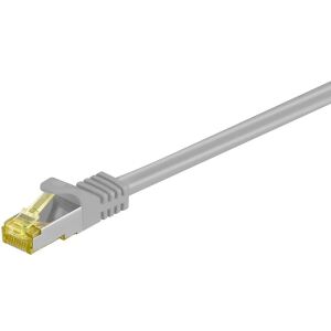 Goobay RJ-45 CAT7 5m Netzwerkkabel Grau S/FTP (S-STP)
