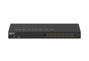 NETGEAR GSM4230P Managed L2/L3 Gigabit Ethernet (10/100/1000) Power over Ethernet (PoE) 1U Schwarz
