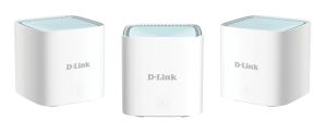 D-LINK WLAN Router AX1500 Mesh   3er WiFi6,up to 500sqm,WPA3