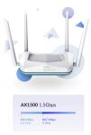 D-Link R15 WLAN-Router Gigabit Ethernet Dual-Band (2,4 GHz/5 GHz) Weiß