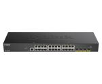D-Link DGS-1250-28X Managed L3 Gigabit Ethernet (10/100/1000) Schwarz