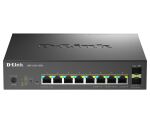D-Link DMS-1250-10SPL Managed L2/L3 2.5G Ethernet (100/1000/2500) Power over Ethernet (PoE) Schwarz