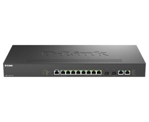 D-Link DMS-1250-12TP/E Netzwerk-Switch Managed 2.5G Ethernet (100/1000/2500) Power over Ethernet (PoE) Schwarz