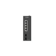 D-LINK Switch 4G 2SFP Industrial 4x10/100/1000 2xSFP Hutschiene/DIN