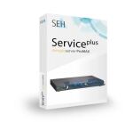 SEH dongleserver ProMAX Druckserver Ethernet-LAN Schwarz, Blau