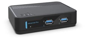 SEH utnserver Pro Druckserver Ethernet-LAN Schwarz