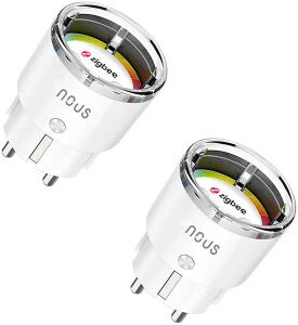 NOUS A1Z smarter Stecker ZigBee  2er 3450W/15A/Messung/ZigBee    2er Pack