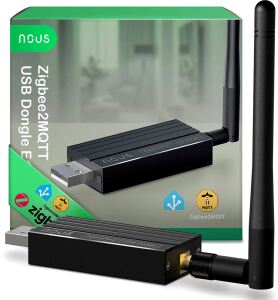 NOUS E16 ZigBee2MQTT Dongle USB ZigBee2MQTT & ZHA/USB/Antenne