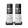 Gigaset COMFORT 500HX duo Analoges/DECT-Telefon Anrufer-Identifikation Schwarz, Silber
