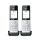 Gigaset COMFORT 500HX duo Analoges/DECT-Telefon Anrufer-Identifikation Schwarz, Silber
