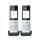 Gigaset COMFORT 500HX duo Analoges/DECT-Telefon Anrufer-Identifikation Schwarz, Silber