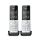 Gigaset COMFORT 500HX duo Analoges/DECT-Telefon Anrufer-Identifikation Schwarz, Silber