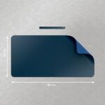 Leitz 53820068 Schreibtischunterlage Polyvinylchlorid (PVC) Dunkelblau