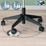 Leitz 65770095 Büro- & Computerstuhl Gepolsterter Sitz
