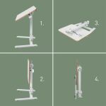 Leitz 65880001 Stehschreibtisch Weiß