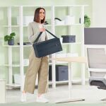 Leitz 67230089 Aufbewahrungsbox Aufbewahrungstasche Rechteckig Stoff Grau