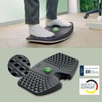 Leitz 65870089 Gleichgewichtstrainer Balance Board Dunkles Grau