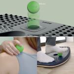 Leitz 65870089 Gleichgewichtstrainer Balance Board Dunkles Grau