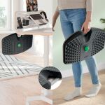 Leitz 65870089 Gleichgewichtstrainer Balance Board Dunkles Grau