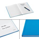 Leitz 46660030 Notizbuch A5 80 Blätter Blau