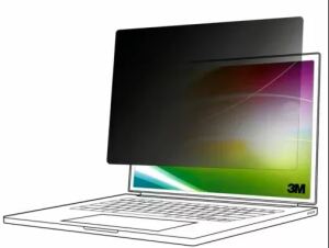 3M Bright Screen Blickschutzfilter für 13.3in Vollbild-Laptop, 16:10, BP133W1E