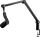 LOGITECH Yeticaster GX Dynamic RGB G Mic w/LIGHTSYNC - Boom Arm, Black