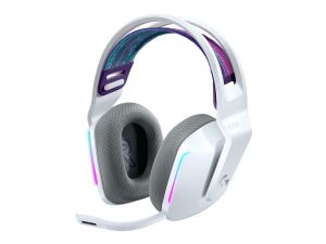 Logitech G G733 Kopfhörer Kabellos Kopfband Gaming Weiß