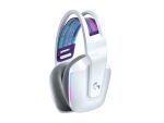 Logitech G G733 Kopfhörer Kabellos Kopfband Gaming Weiß