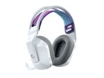 Logitech G G733 Kopfhörer Kabellos Kopfband Gaming Weiß