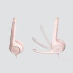 Logitech H390 Kopfhörer Kabelgebunden Kopfband Büro/Callcenter USB Typ-A Rose