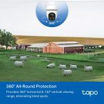 TP-Link TAPO C501GW Sicherheitskamera Turret IP-Sicherheitskamera Draußen 1920 x 1080 Pixel Wand