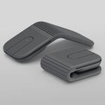 Logitech Mobi Fold Maus Reisen Beidhändig RF Wireless + Bluetooth Optisch 4000 DPI