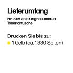 HP 201A Gelb Original LaserJet Tonerkartusche