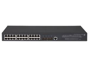 HPE FlexNetwork 5130 24G 4SFP+ EI Managed L3 Gigabit Ethernet (10/100/1000) 1U Schwarz