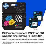 HP 302/304 Original Druckerpatrone Schwarz
