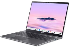 Acer Chromebook CB516-1H-33JX Intel Core 3 100U 40,6 cm (16") WUXGA 8 GB LPDDR5x-SDRAM 256 GB SSD Wi-Fi 6E (802.11ax) ChromeOS Grau QWERTZ Deutsch